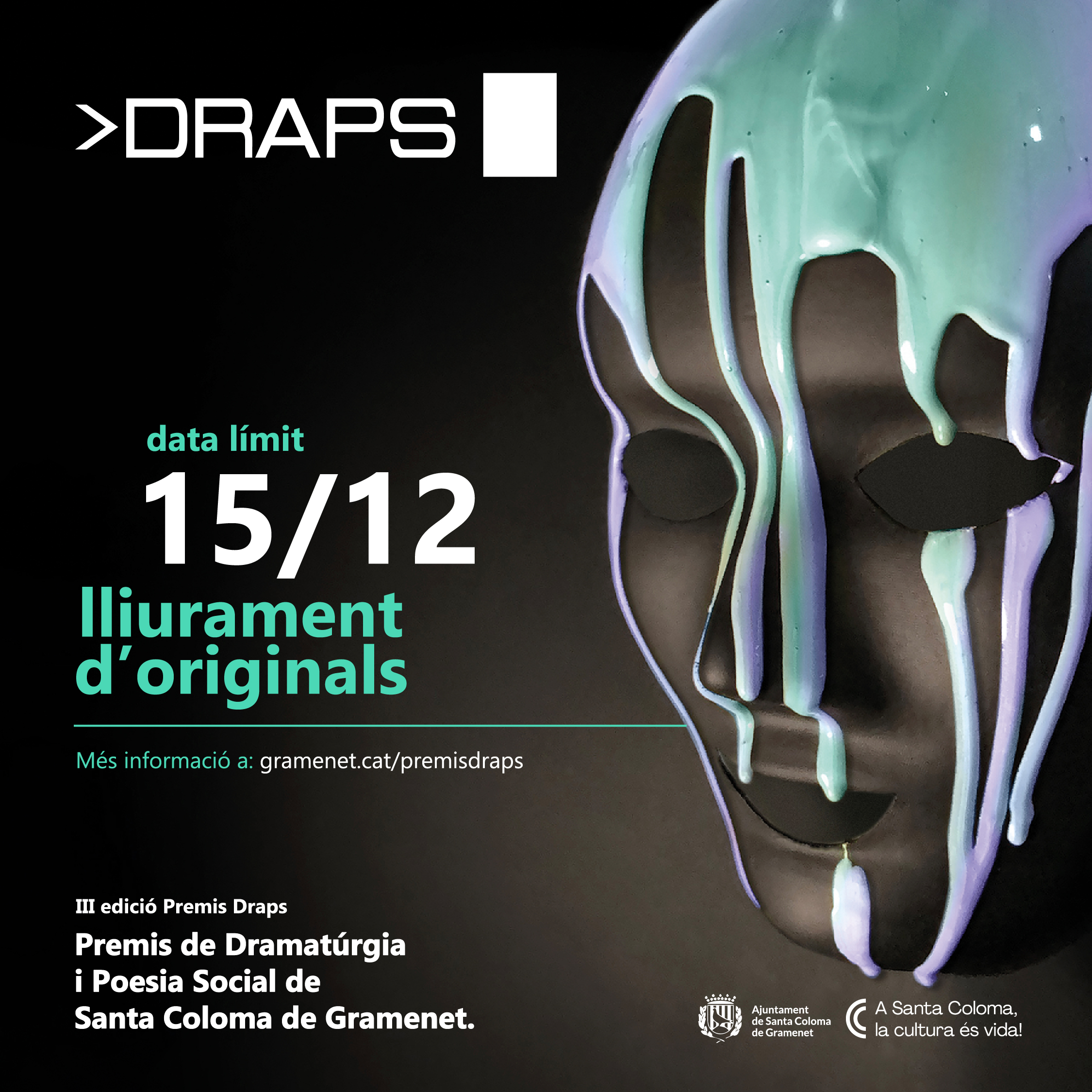 Premis Draps INFOGRAFIA DATES LLIURAMENT PREMIS DRAPS
