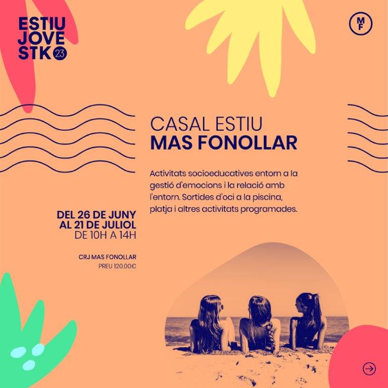 Casal d'Estiu Mas Fonollar Imatge casal d'estiu Mas Fonollar