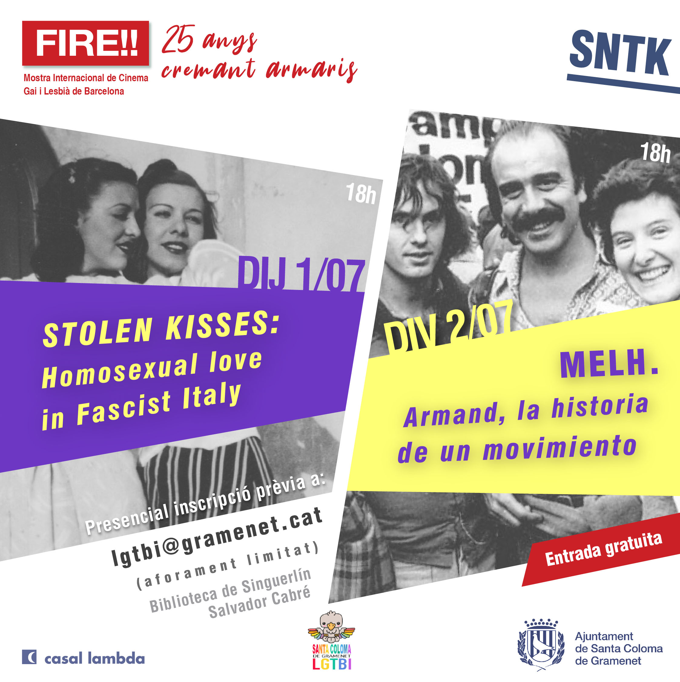 Mostra Internacional de cinema gai i lesbià Imatge decorativa