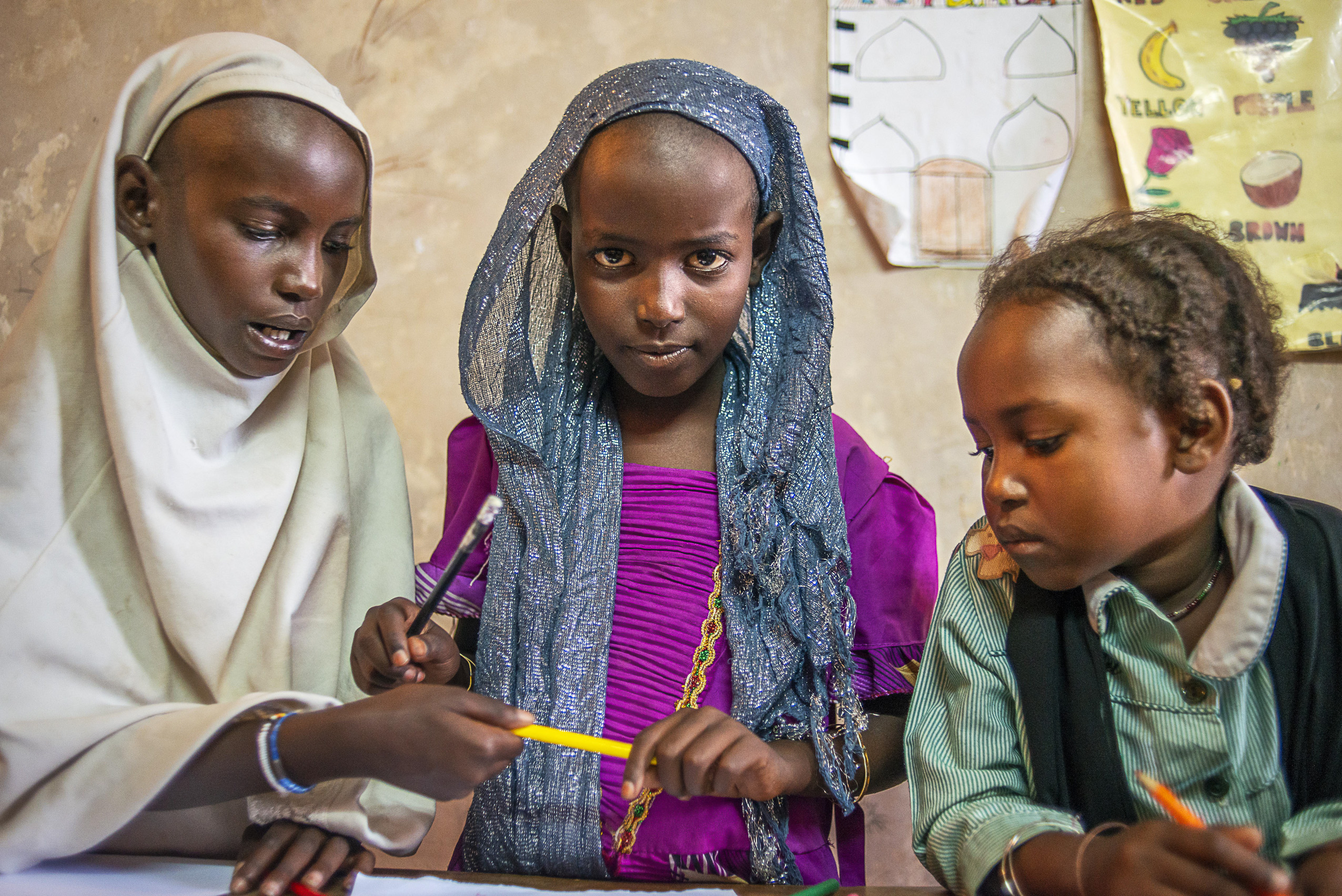 Festival de fotografia “SCT Drets Humans. Photo Mondiacult” Una de las fotografías de la exposición