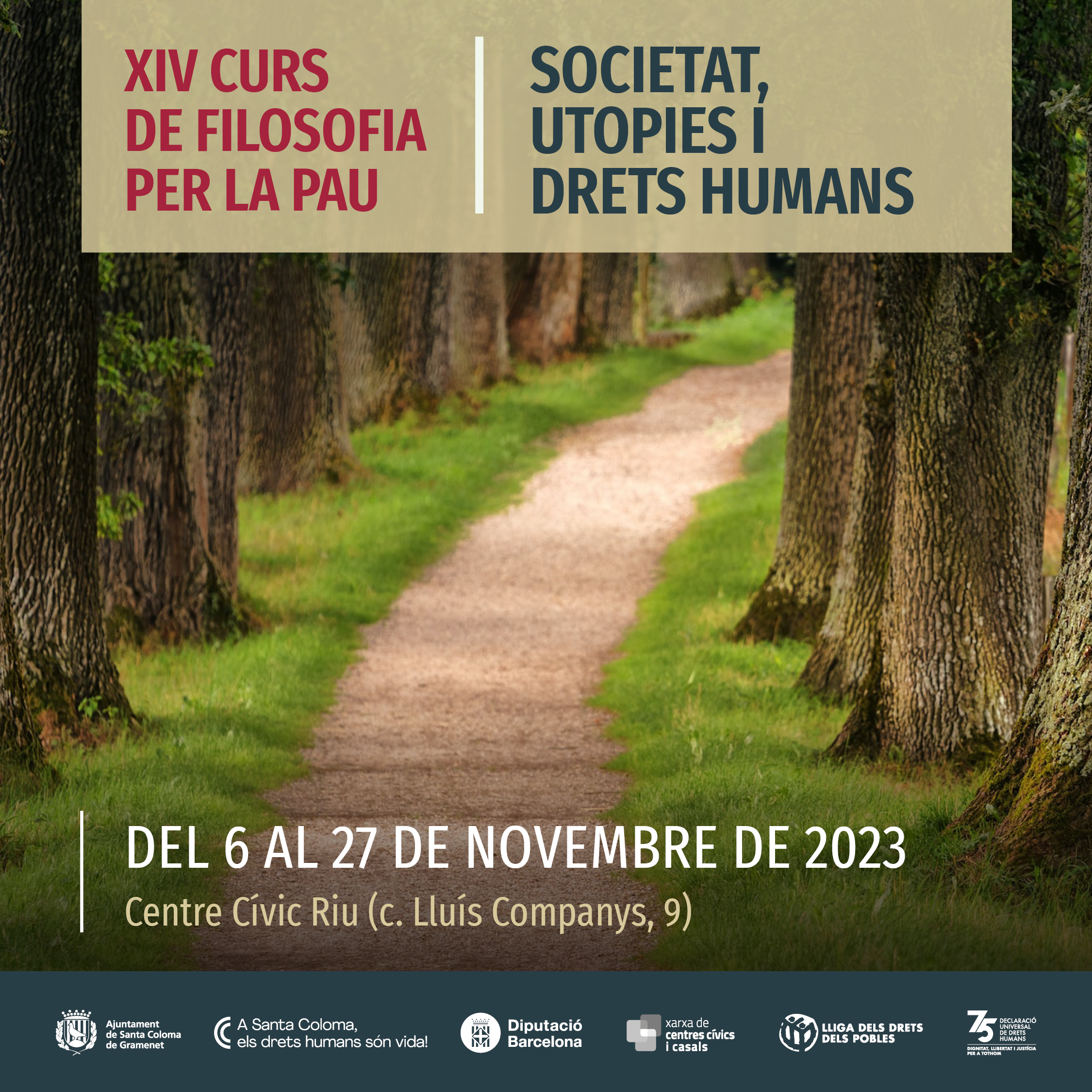 XIV Curs Filosofia per la Pau Imatge XIV Curs Filosofia per la Pau
