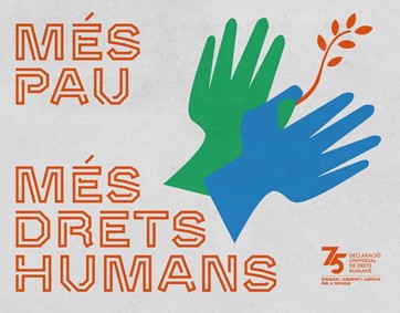 Imatge Més pau, més drets humans