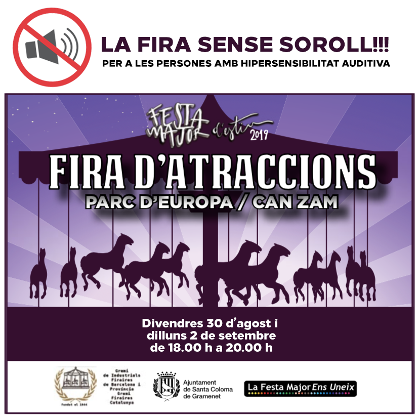 La fira sense soroll cartell la fira sense soroll