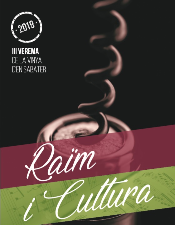 Raïm i Cultura 2019 Imatge de Raïm i Cultura 2019