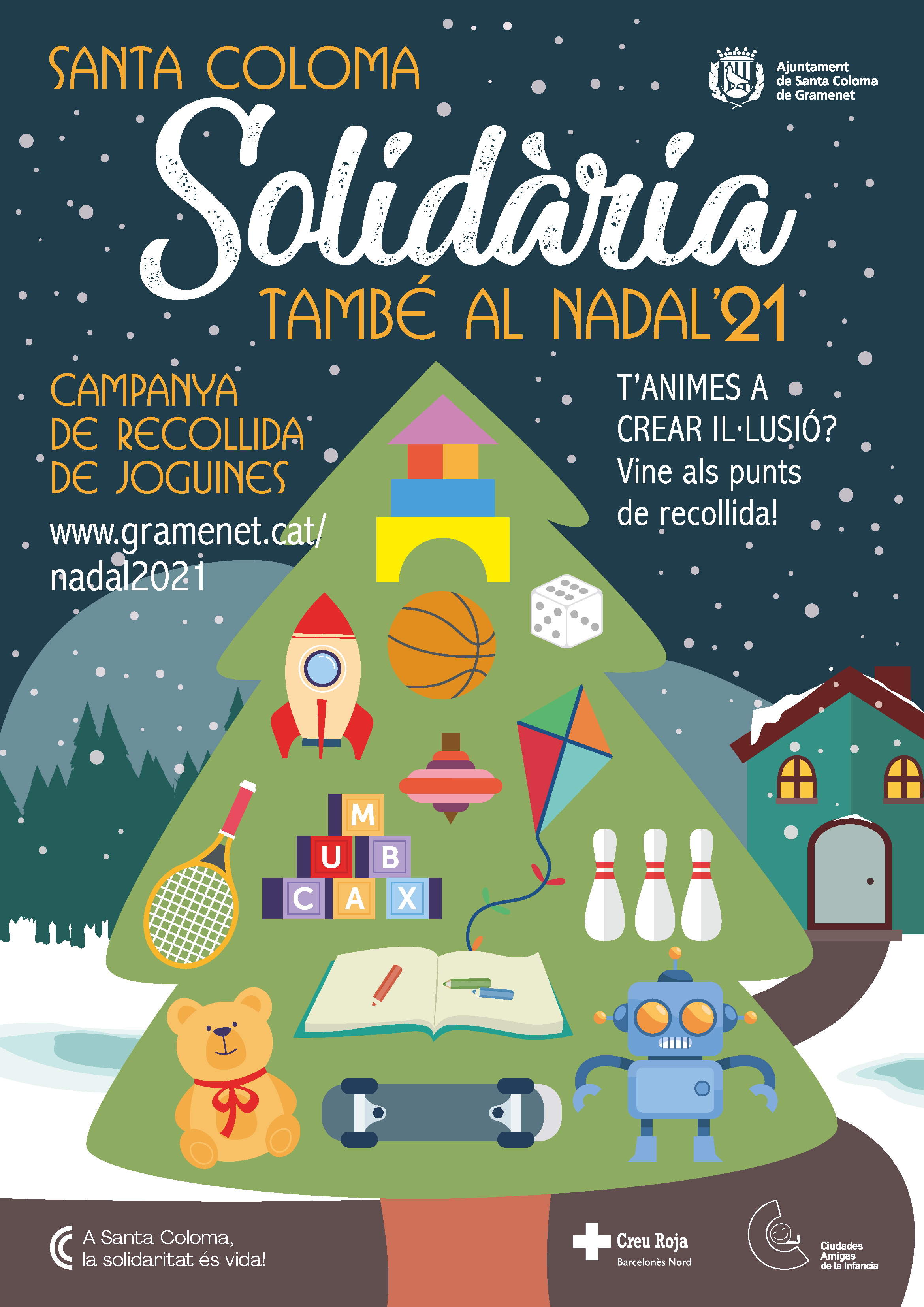 Nadal Solidari Cartell Nadal Solidari 2021