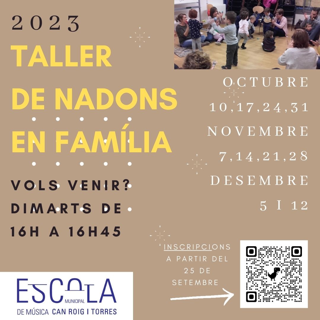 Taller de nadons Cartell de taller de nadons curs 23-24