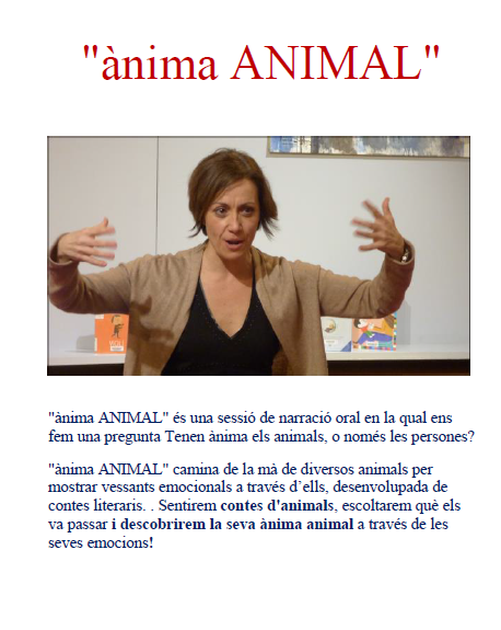 Ànima Animal Cartell Rodamons