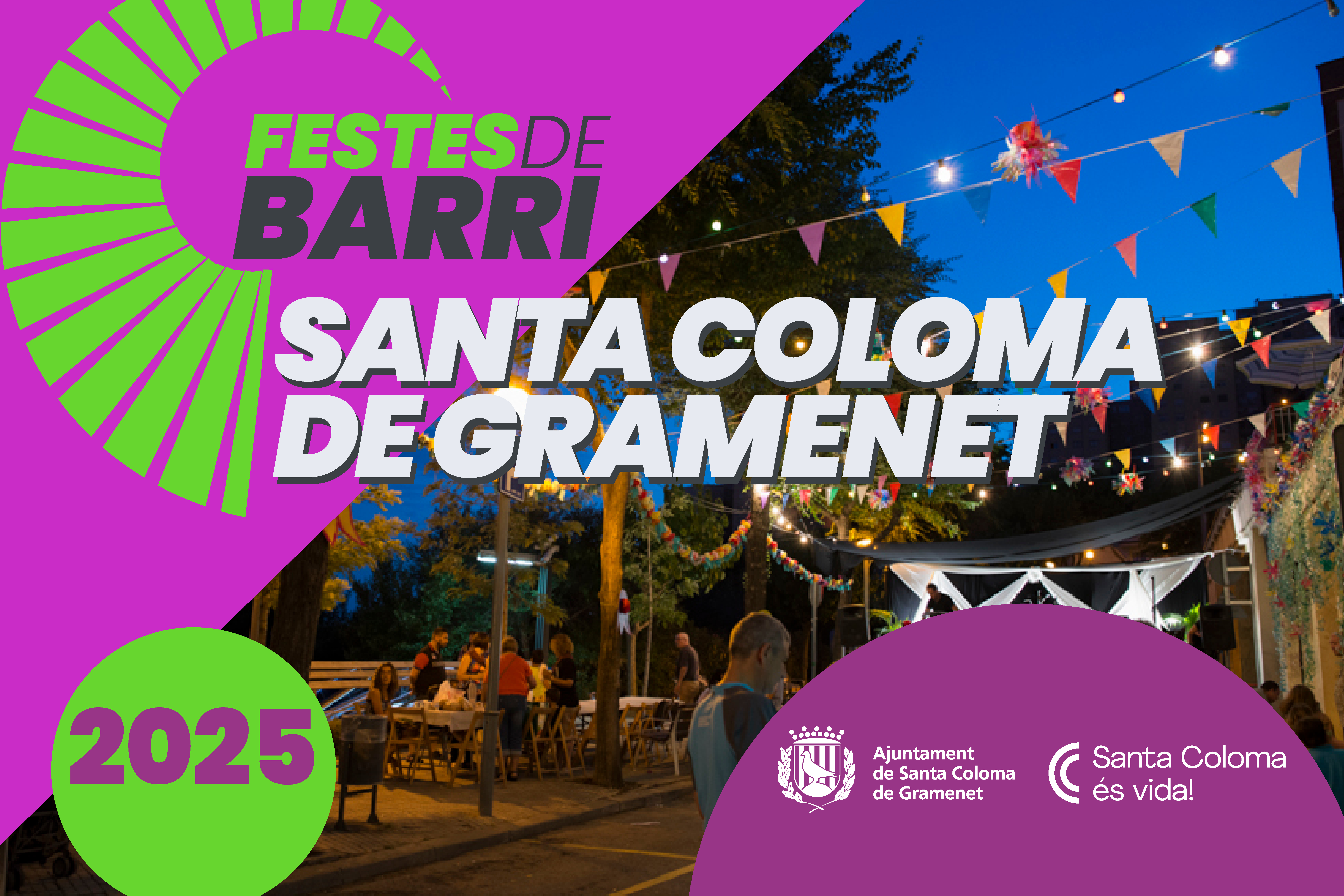 Programació de Festes de Barri 2025