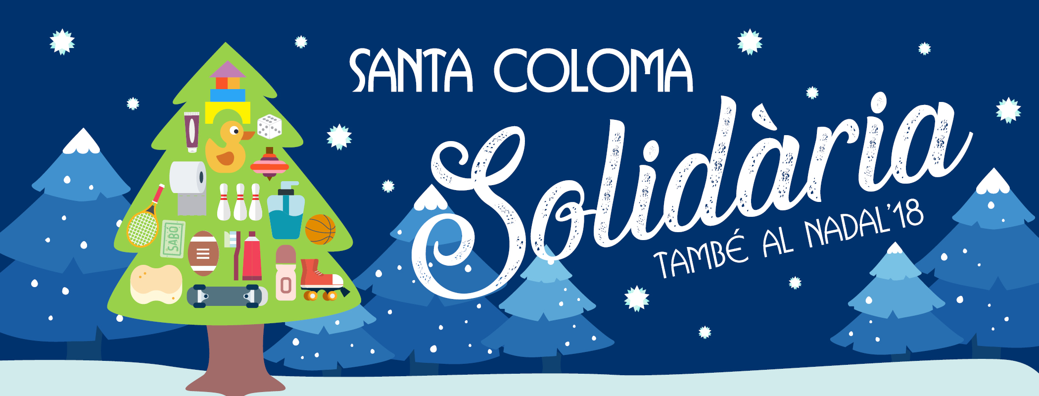 Nadal Solidari Cartell de la campana solidària
