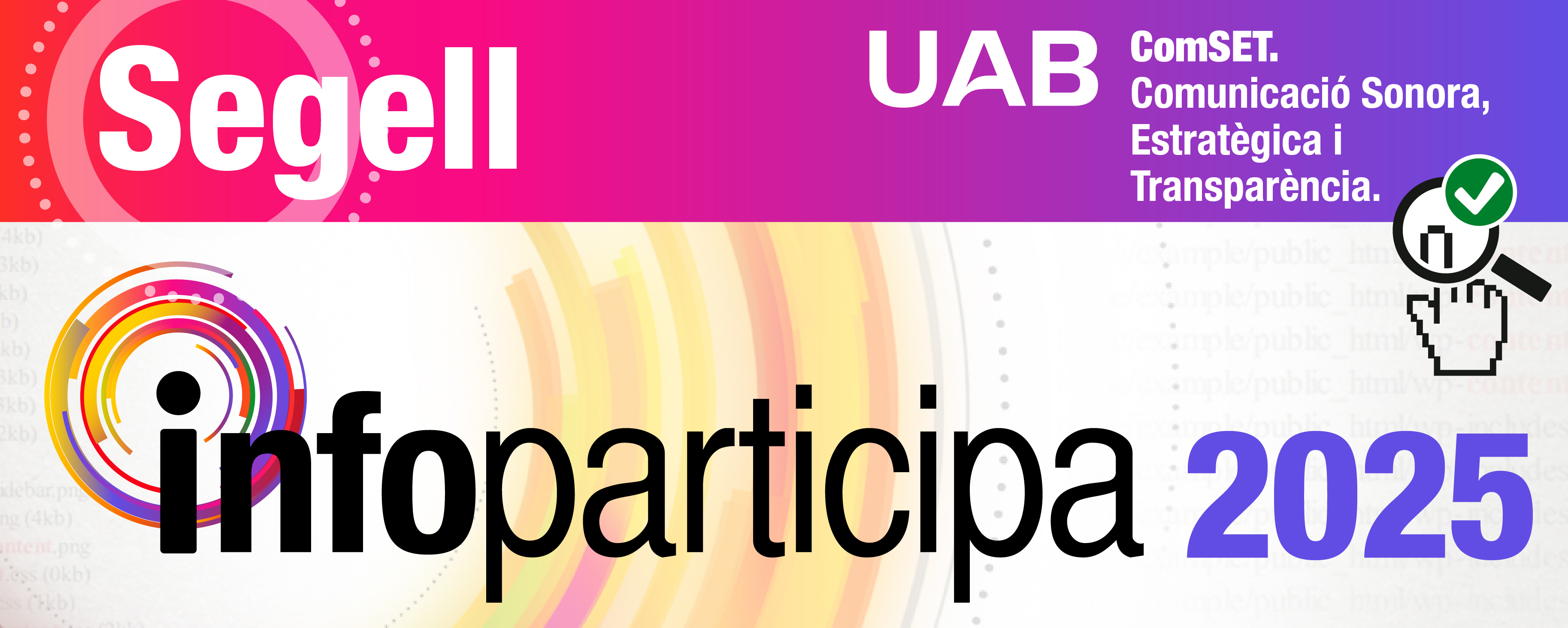 Segell Infoparticipa 2025