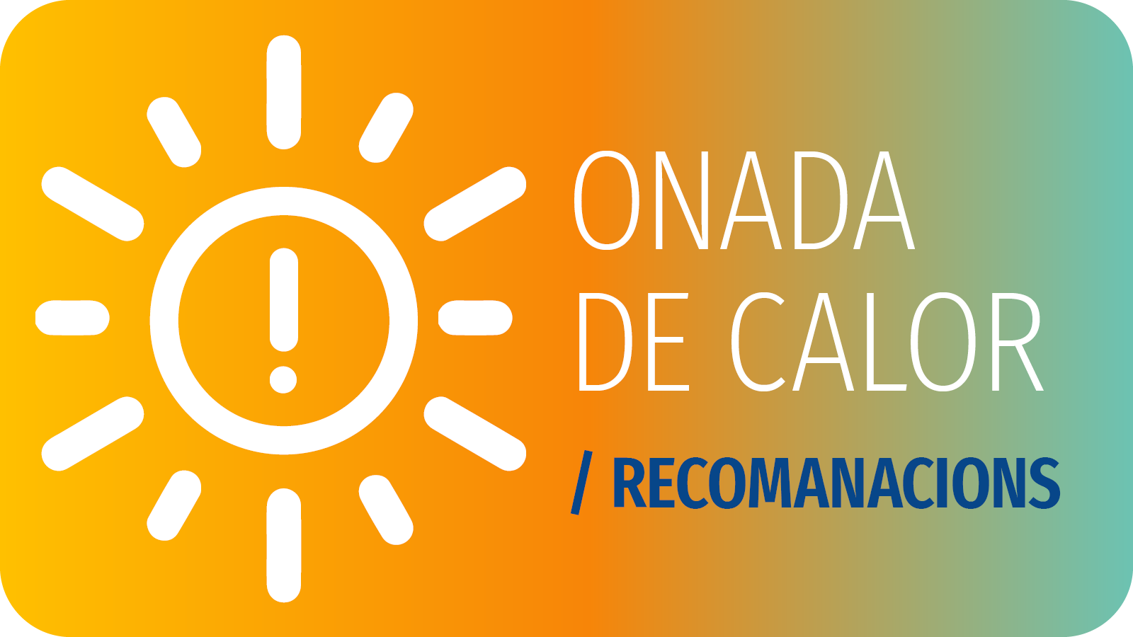 Infografia recomanacions onada calor