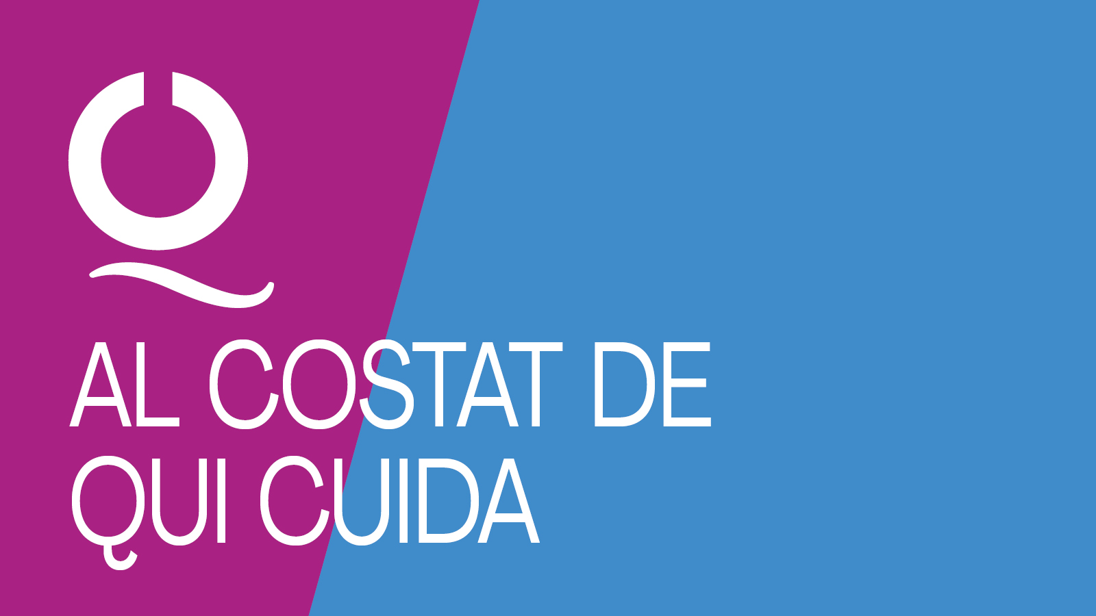 Botó d'accés Al costat de qui cuida