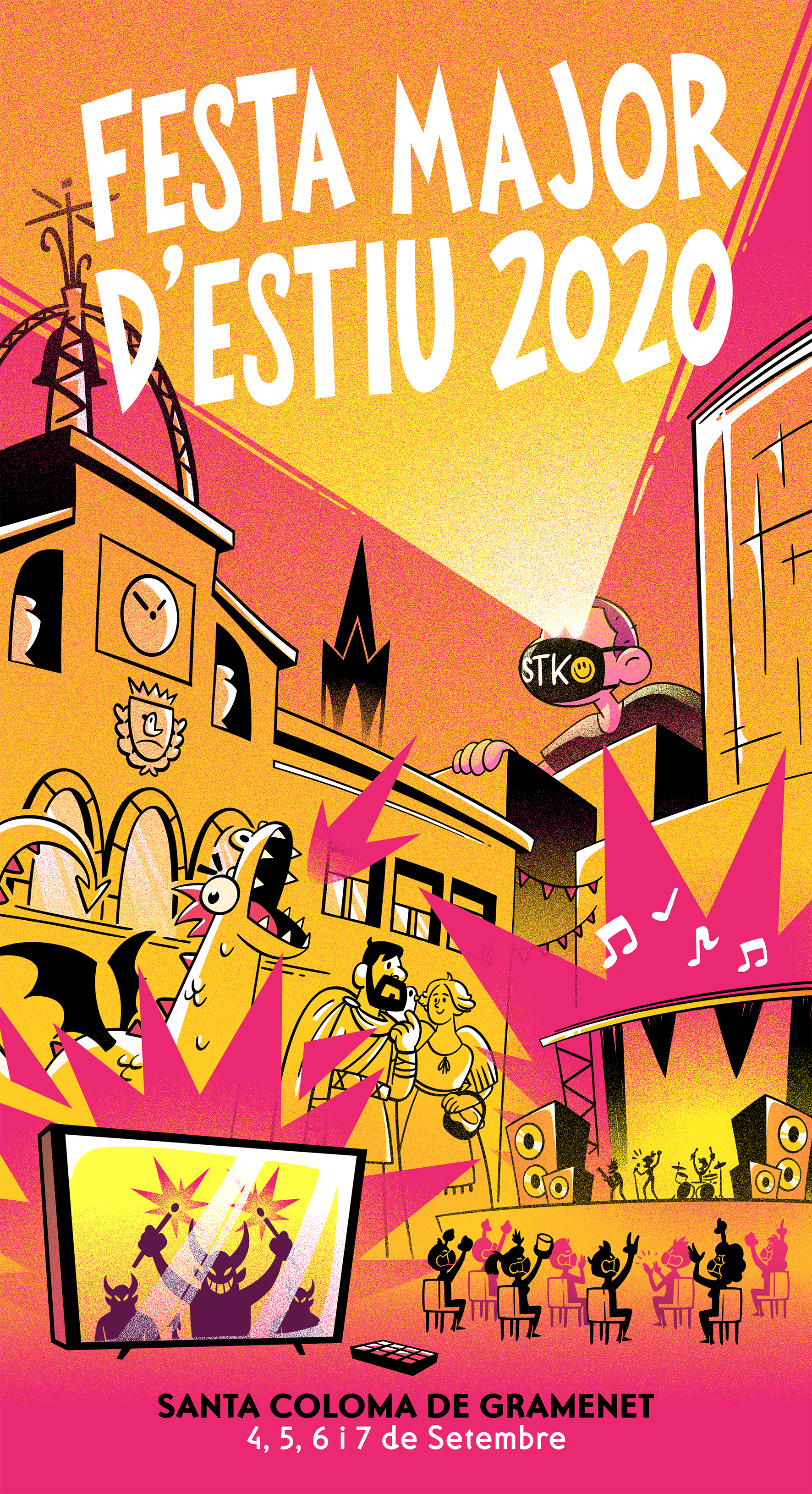 Opció 2 proposta 2 de cartell de Festa Major