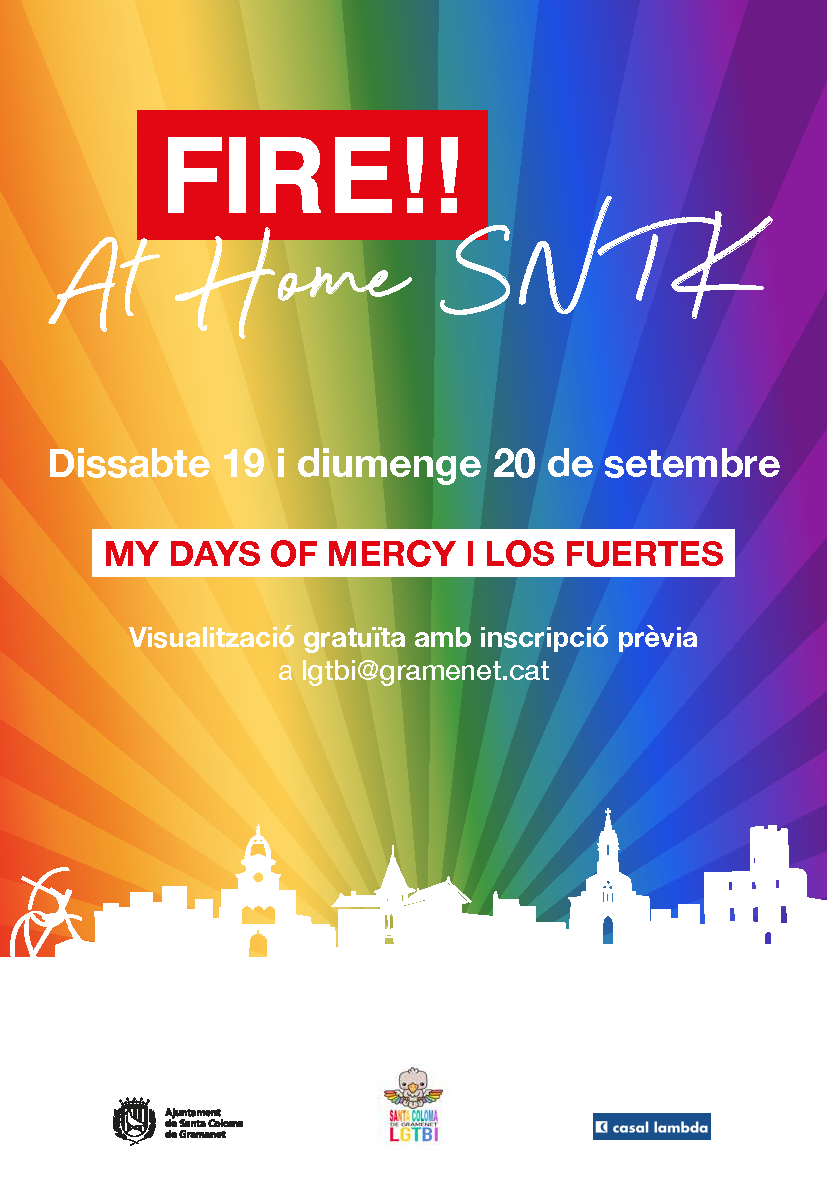 Fire At Home SNTK cartell del festival de cinema