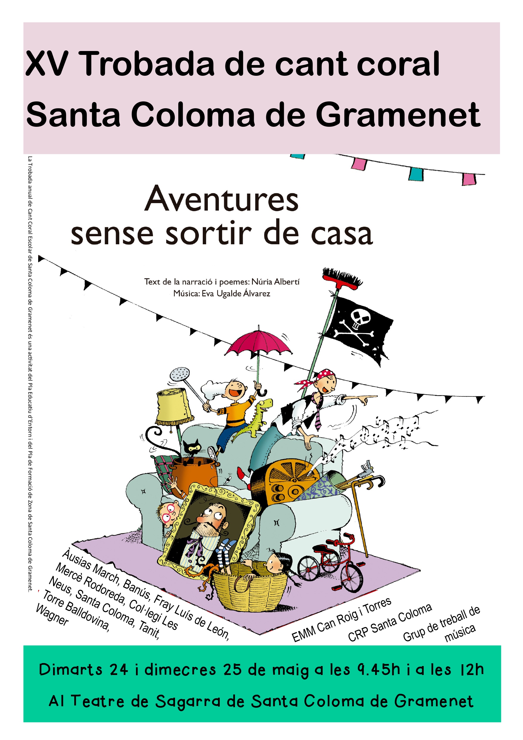 Cant Coral Escolar de Santa Coloma Cartell 2022 Cant Coral Escolar de Santa Coloma