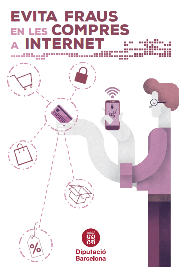 cartell decoratiu document sobre comerç electrónic