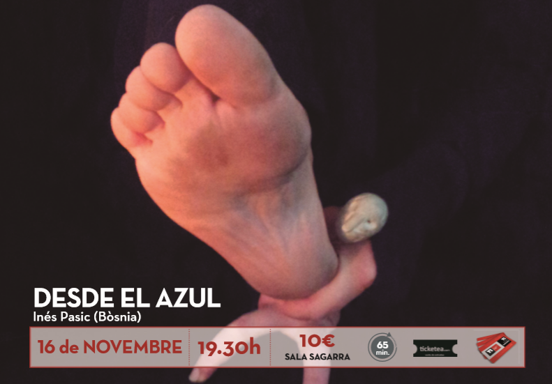 Desde el azul Cartell de l'obra