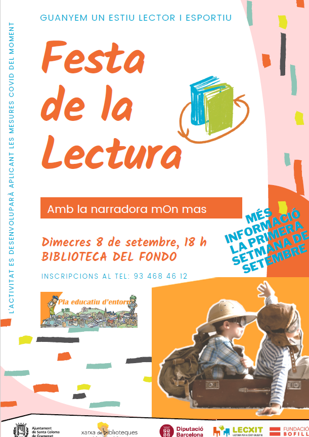 Festa de la lectura Cartell de la festa