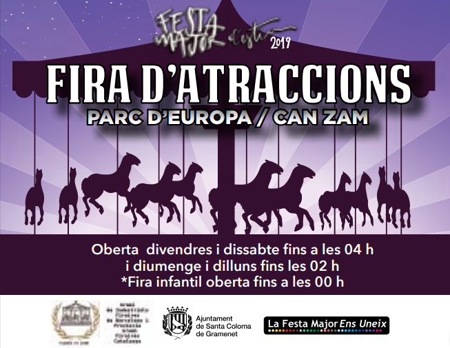 Fira d'Atraccions Cartell de la Fira