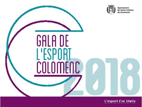 Guardons de l'esport colomenc Logo dels Guardons 2018