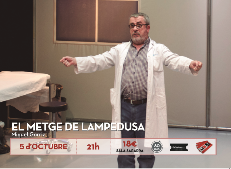 El metge de Lampedusa Cartell de l'obra