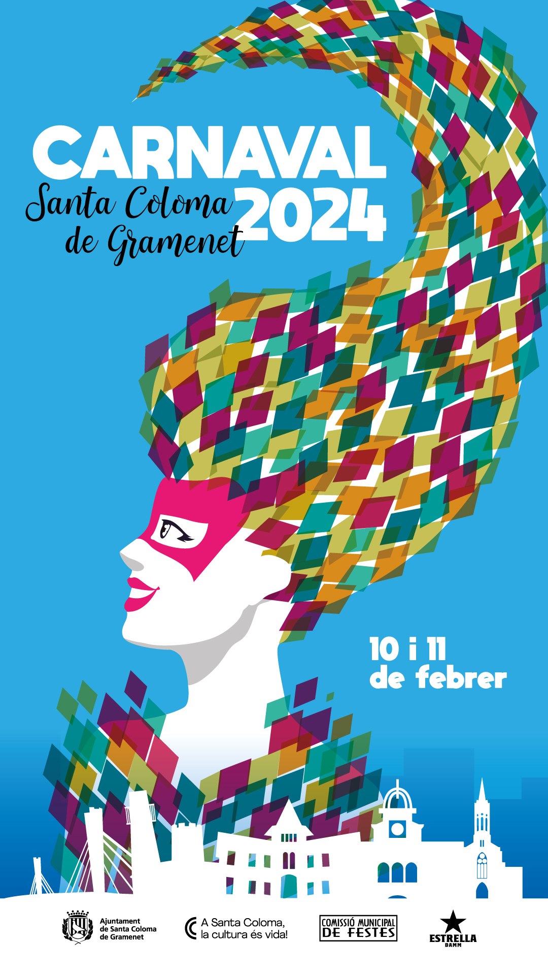 Carnaval 2024 Ajuntament de Santa Coloma de