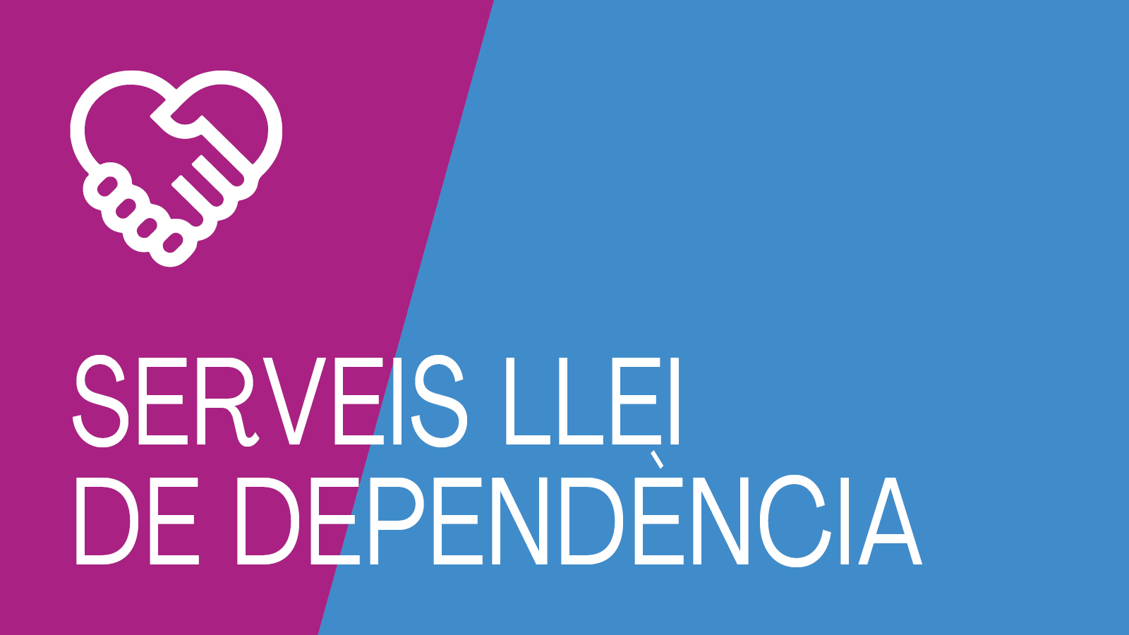 Botó d'accés llei de dependència