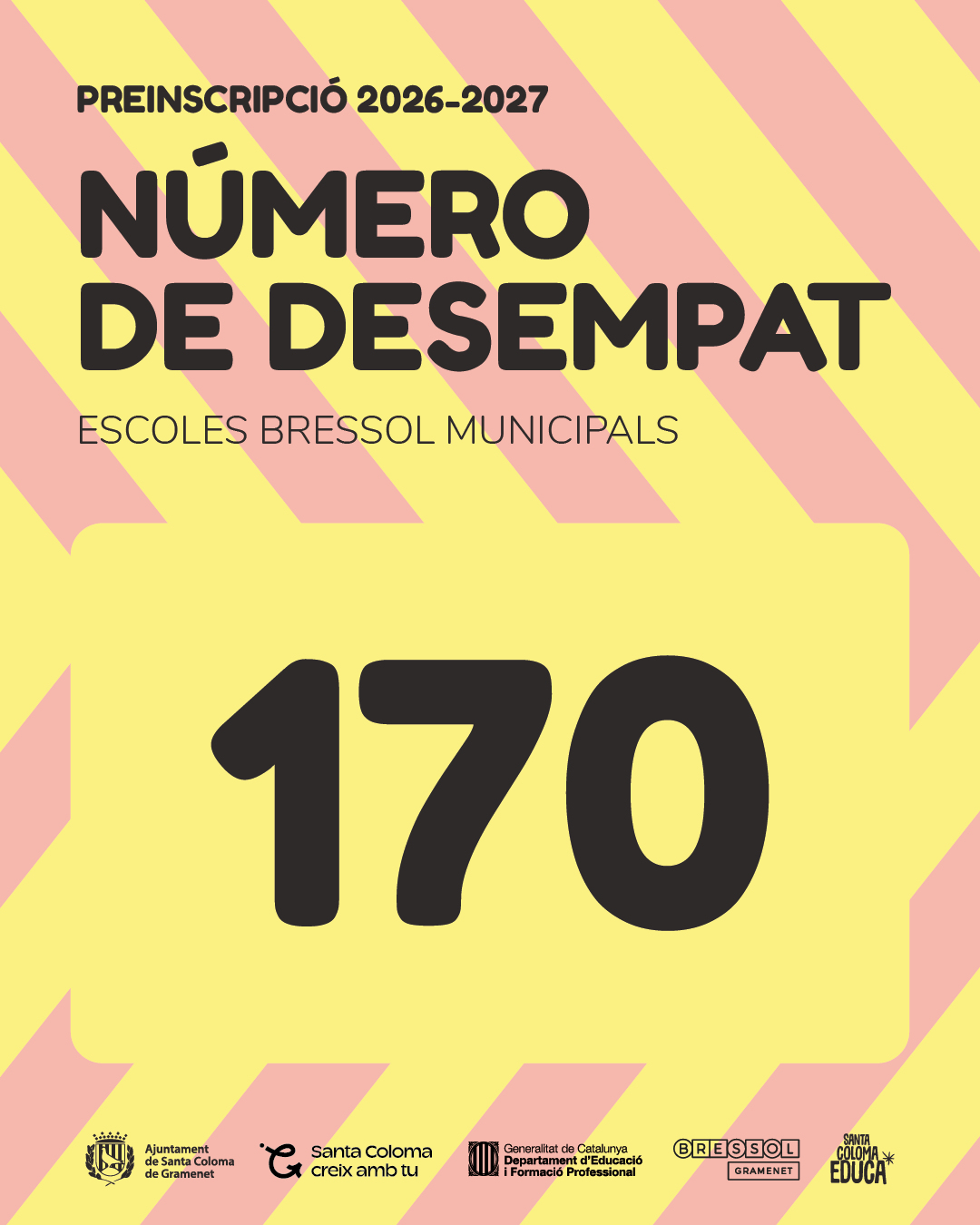 Número de desempat: 170