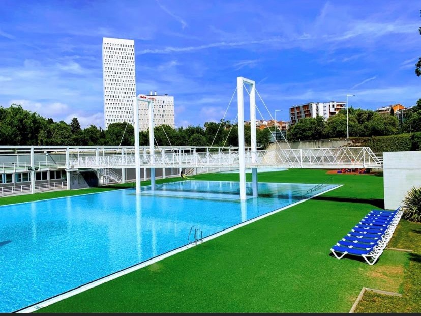 Piscina Municpal Can Zam Vista de la Piscina Municipal de Can Zam