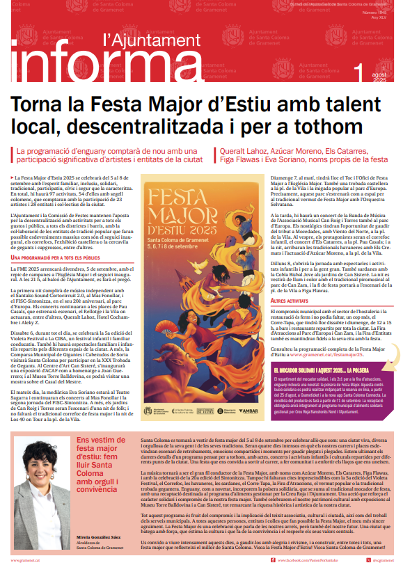 Portada del full