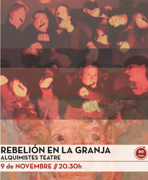 Rebelión en la granja Cartell de l'obra