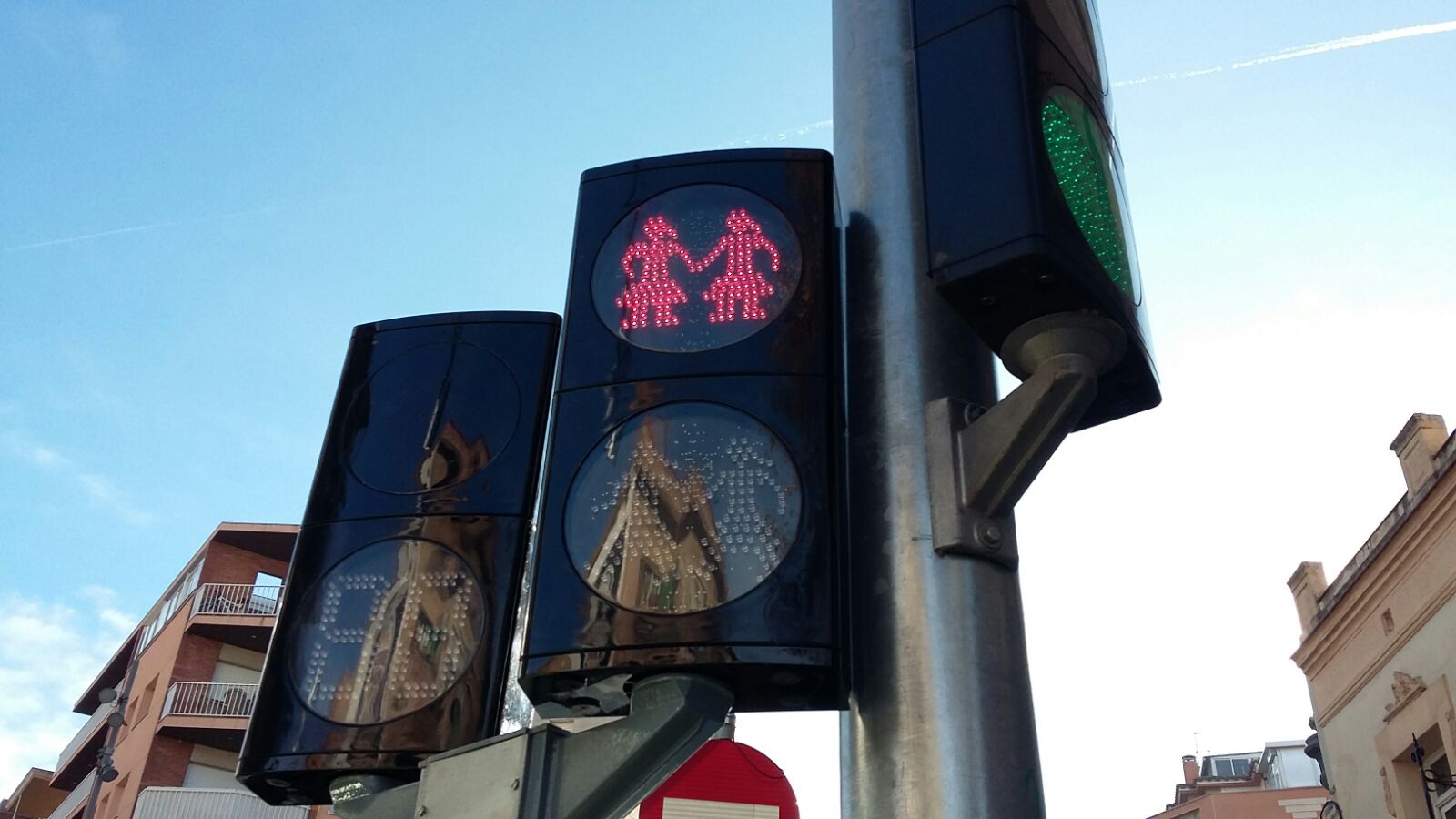 Semàfors igualitaris Foto de semàfors